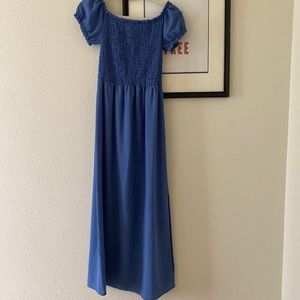 Blue Monteau Los Angeles dress